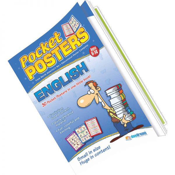 DAYDREAM EDUCATION ENGLISH POCKET POSTERS DAYDDPPENK2
