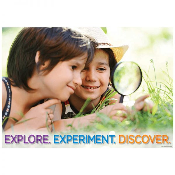 CREATIVE TEACHING PRESS EXPLORE EXPERIMENT DISCOVER POSTER CTP7266
