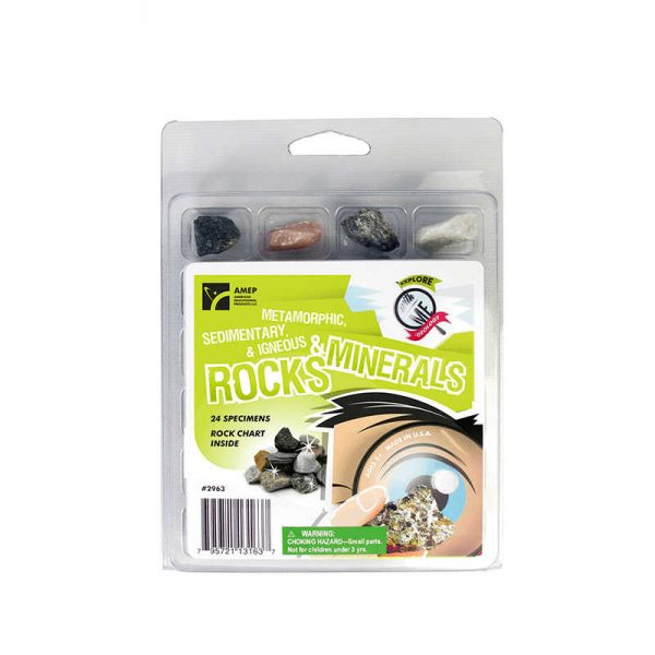AMERICAN EDUCATIONAL PROD EXPLORE WITH ME GEOLOGY ROCKS MINERALS SET AEP2963