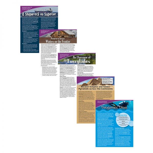 EDUPRESS EXPLORING NONFICTION CARDS GRADE 4 EP-3683