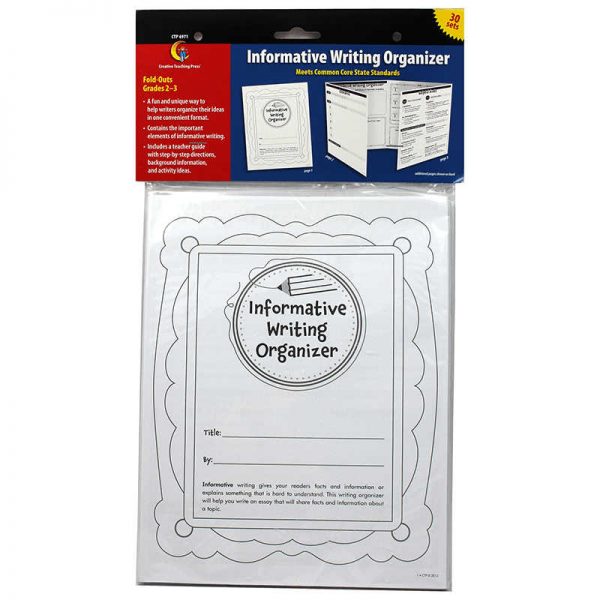 CREATIVE TEACHING PRESS EXPOSITORY WRITING ORGANIZER FOLD OUTS GRADE 2-3 30 SET CTP6971