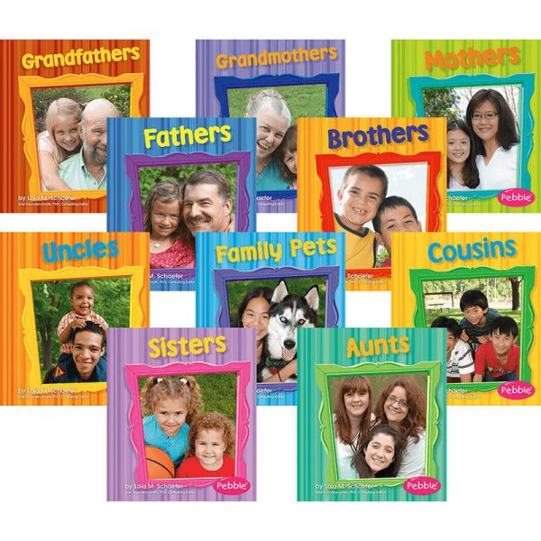 CAPSTONE / COUGHLAN PUB FAMILIES BOOKS SET OF ALL 10 CPB9781429629799