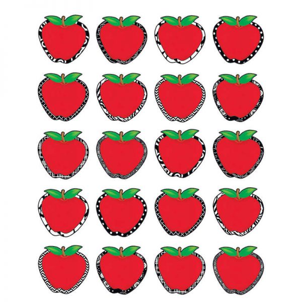 TEACHER CREATED RESOURCES FANCY APPLES STICKERS TCR5546