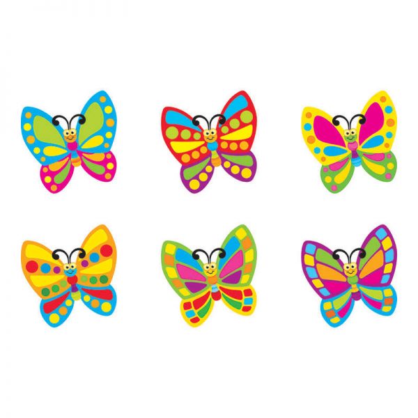 TREND ENTERPRISES INC. FANCY BUTTERFLIES MINI ACCENTS VARIETY PACK T-10881