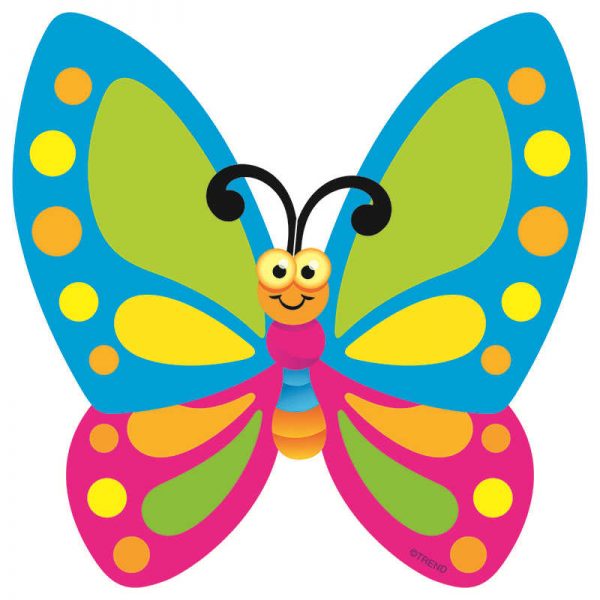 TREND ENTERPRISES INC. FANCY BUTTERFLY CLASSIC ACCENTS T-10078