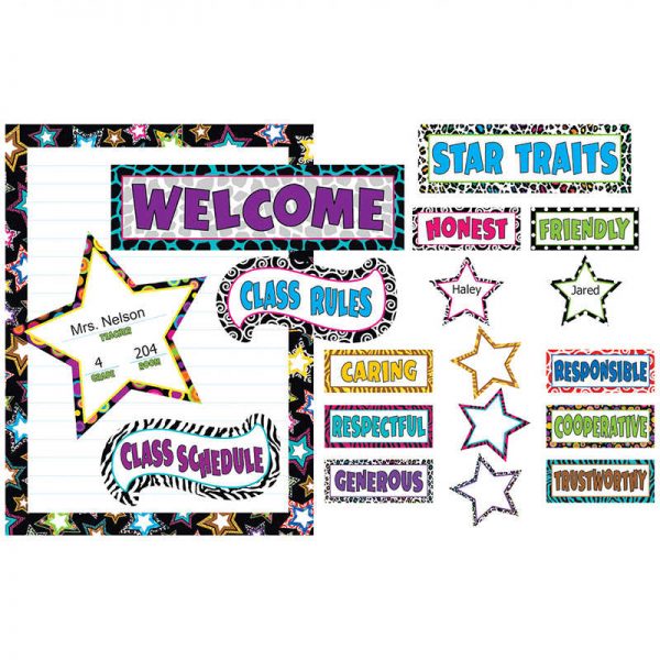 TEACHER CREATED RESOURCES FANCY STARS BULLETIN BOARD TCR5220