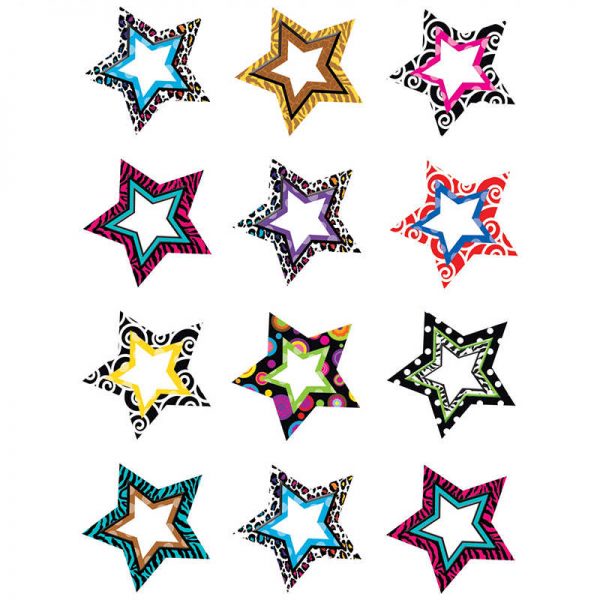 TEACHER CREATED RESOURCES FANCY STARS MINI ACCENTS TCR5216