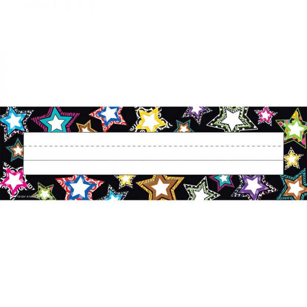 TEACHER CREATED RESOURCES FANCY STARS NAME PLATES TCR5261