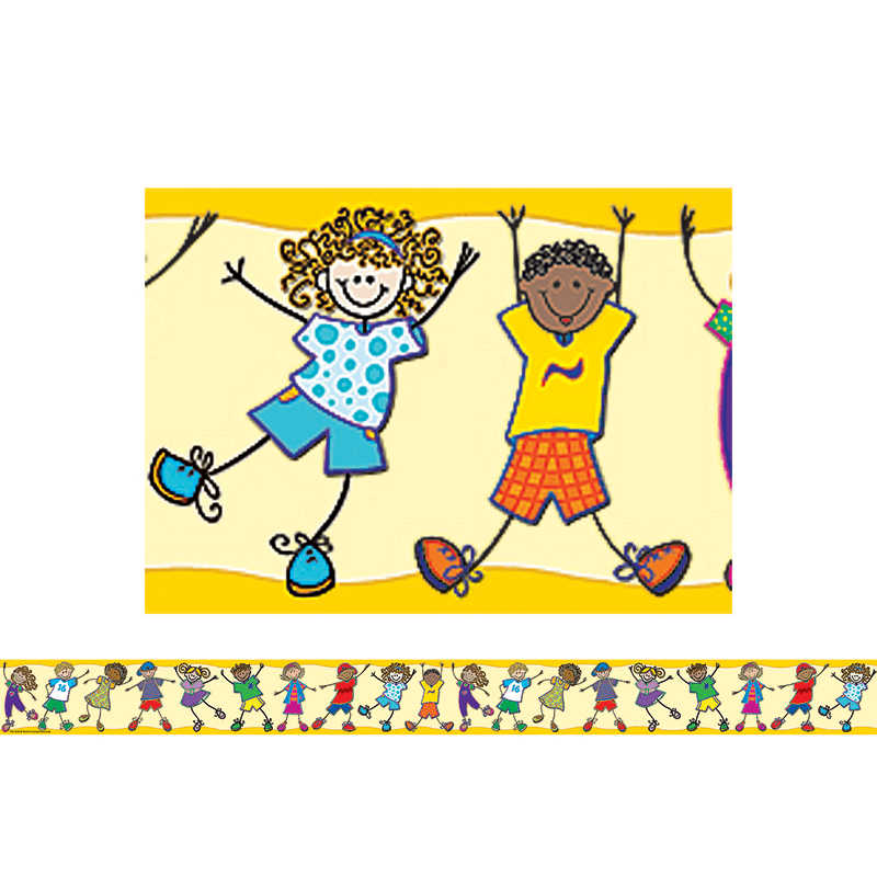 thumbnail image 2 of Teacher Created Resources Helping Hands Scalloped Border Trims (35 Ft 2 of 9