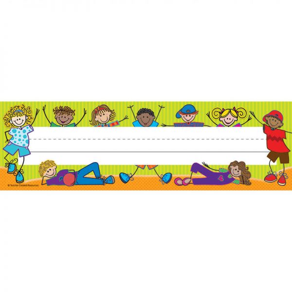TEACHER CREATED RESOURCES FANTASTIC KIDS NAME PLATES TCR5514