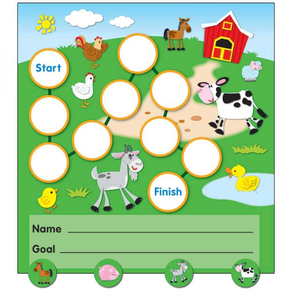 CARSON DELLOSA FARM MINI INCENTIVE CHARTS KE-848002
