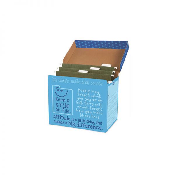TREND ENTERPRISES INC. FILE FOLDER BOX 10.25 X 8 X 12.25 T-7006