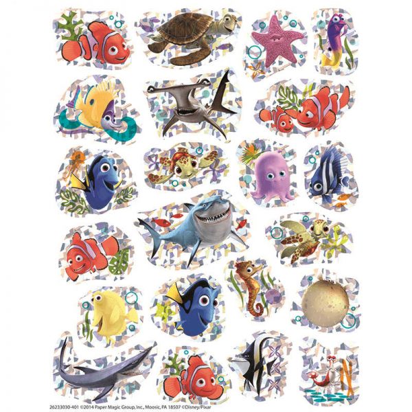 EUREKA FINDING NEMO SPARKLE STICKERS EU-623303