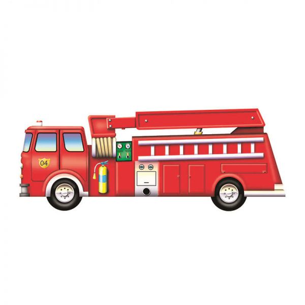 PLATAPILLA USA INC FIRE ENGINE FLOOR PUZZLE PPATP018