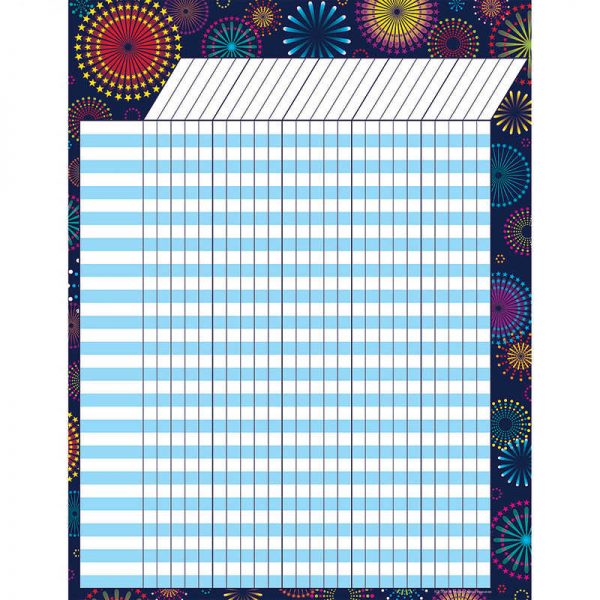 TEACHER CREATED RESOURCES FIREWORKS INCENTIVE CHART TCR7788