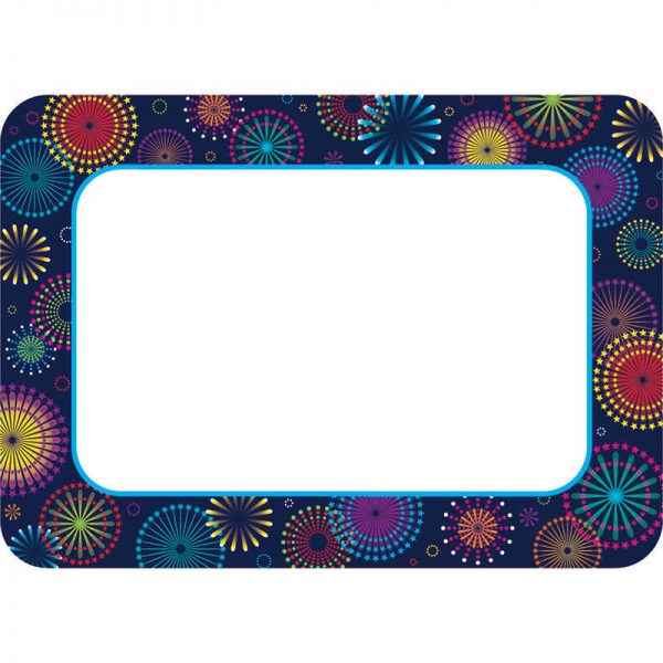 TEACHER CREATED RESOURCES FIREWORKS NAME TAGS TCR5455