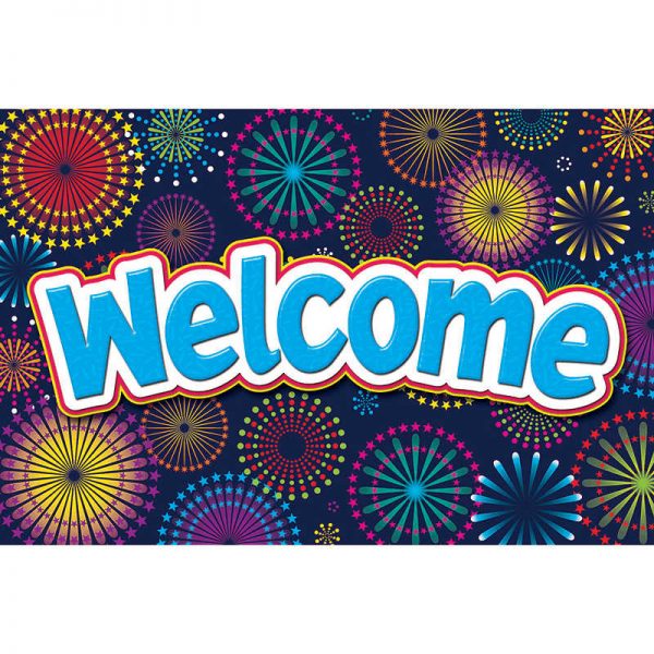 TEACHER CREATED RESOURCES FIREWORKS WELCOME POSTCARDS TCR5460