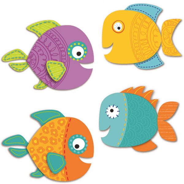 CARSON DELLOSA FISH CUT OUTS CD-120199