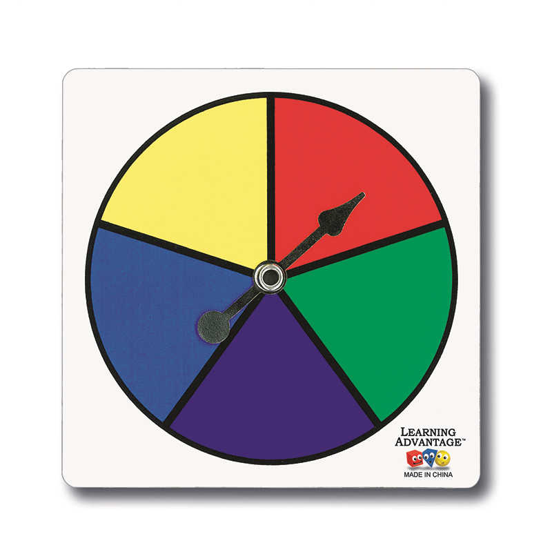 LEARNING ADVANTAGE FIVE-COLOR SPINNERS CTU7353