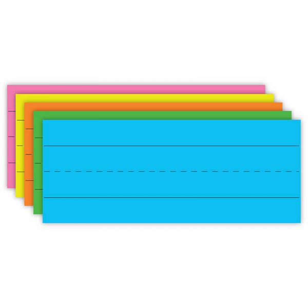 TOP NOTCH TEACHER PRODUCTS FLASH CARDS BRITE ASST LINED 75CT TOP350