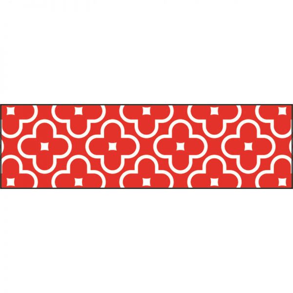 TREND ENTERPRISES INC. FLORAL RED BOLDER BORDERS T-85195