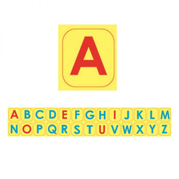 ASHLEY PRODUCTIONS FOAM LETTER MAGNETS UPPERCASE ASH40000