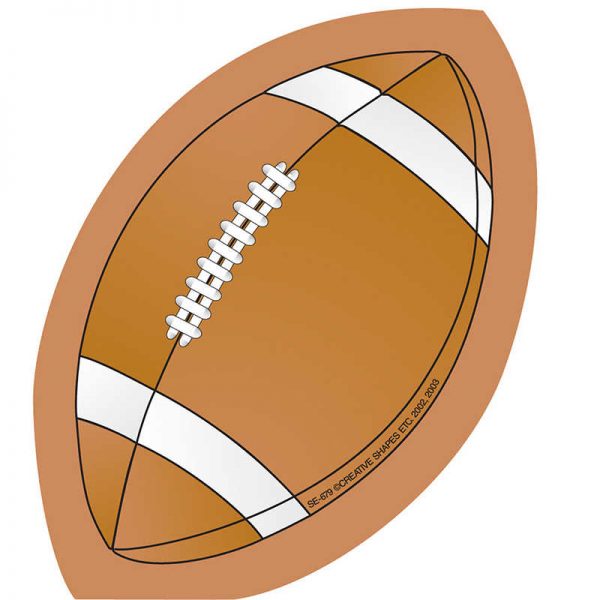 CREATIVE SHAPES ETC. LLC FOOTBALL MINI NOTEPAD SE-679