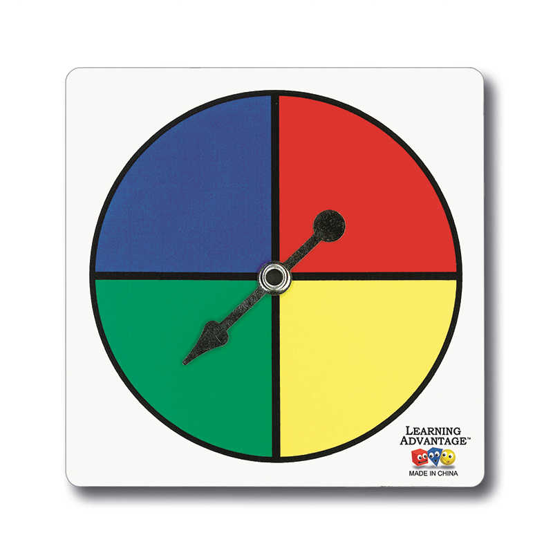 LEARNING ADVANTAGE FOUR-COLOR SPINNERS CTU7352