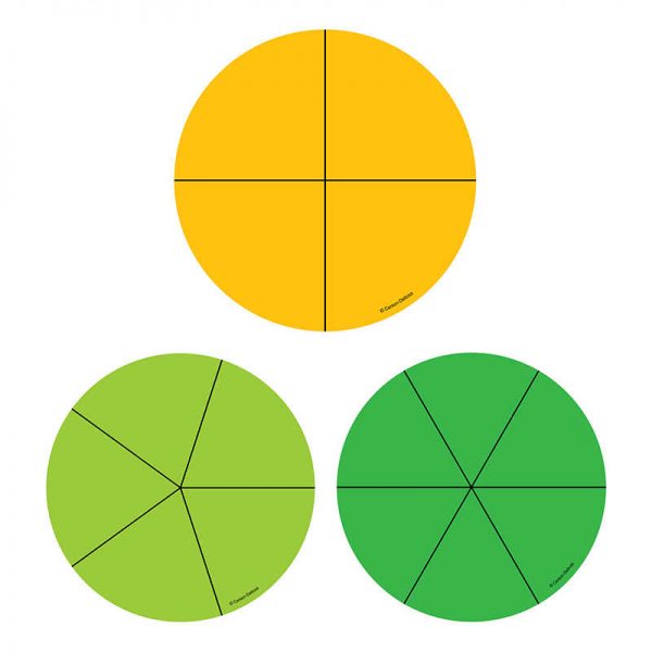 CARSON DELLOSA FRACTION CIRCLES CUT OUTS CD-120493