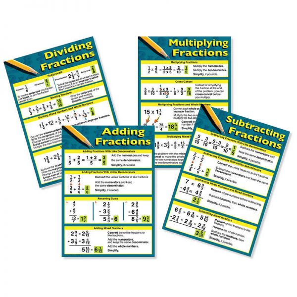 CARSON DELLOSA FRACTIONS BB SET CD-410083
