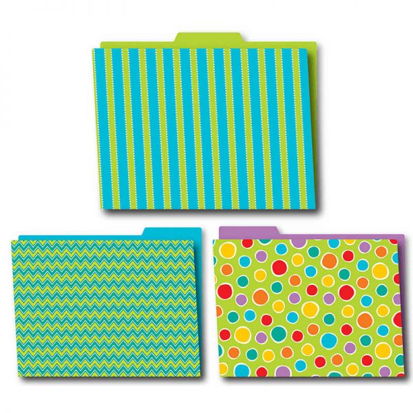 CARSON DELLOSA FRESH SORBET FOLDERS 6PK CD-136004