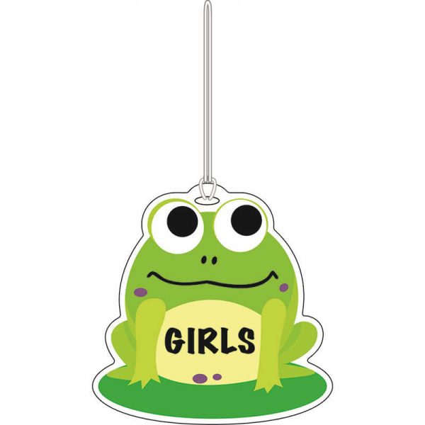 ASHLEY PRODUCTIONS FROG GIRLS HALL PASS ASH10313