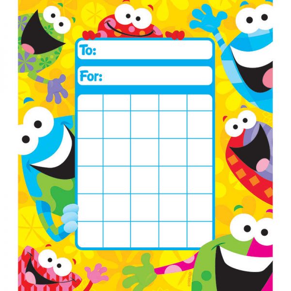 TREND ENTERPRISES INC. FROG TASTIC INCENTIVE PAD T-73057