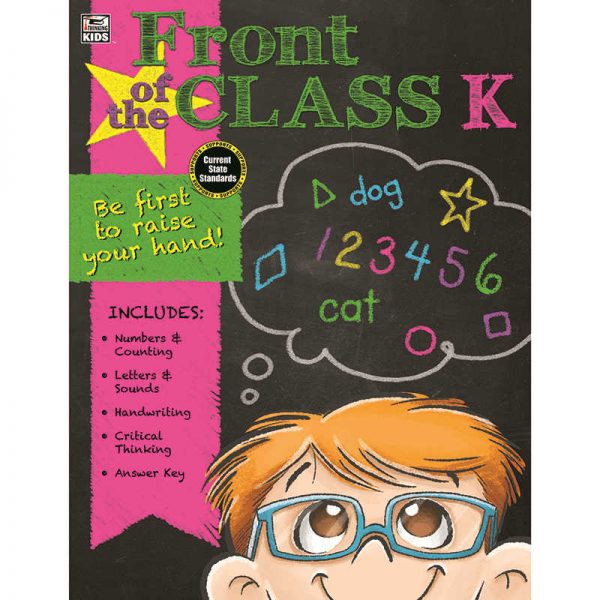 CARSON DELLOSA FRONT OF THE CLASS BOOK GRADE K CD-704941