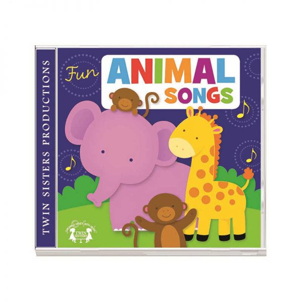 TWIN SISTER PRODUCTIONS FUN ANIMAL SONGS CD TWIN604CD