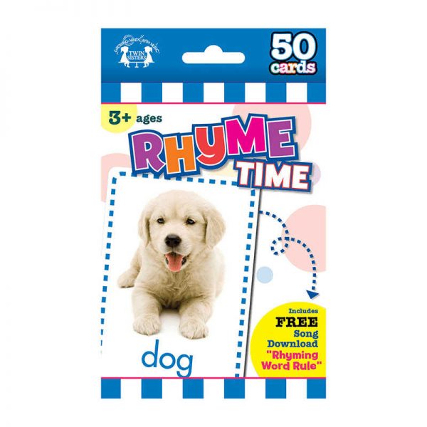 TWIN SISTER PRODUCTIONS GAME FLASH CARDS RHYME TIME TWIN9561