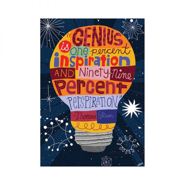 SCHOLASTIC TEACHING RESOURCES GENIUS IS POP CHART SC-553107