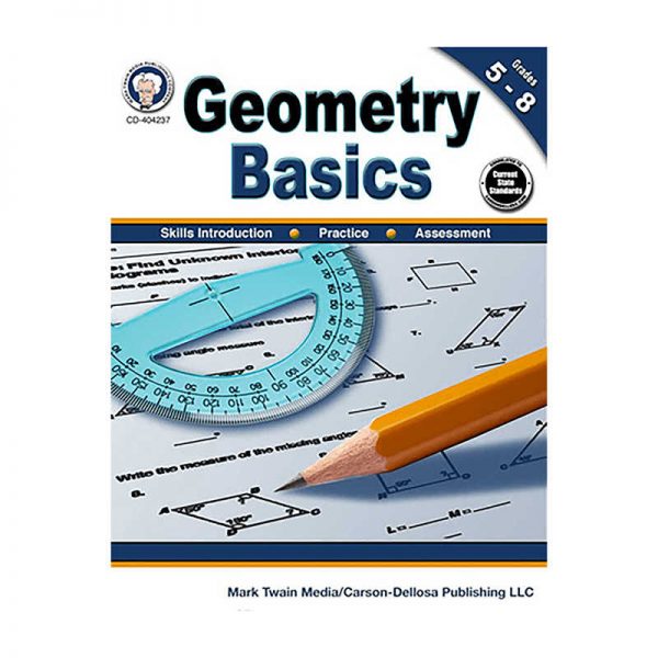 CARSON DELLOSA GEOMETRY BASICS GRADE 5-8 CD-404237