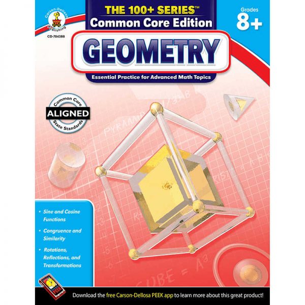 CARSON DELLOSA GEOMETRY BOOK GRADES 7 & UP CD-704388