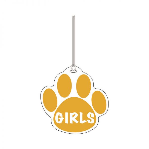 ASHLEY PRODUCTIONS GOLD PAW HALL PASS GIRLS 4 X 4 ASH10374