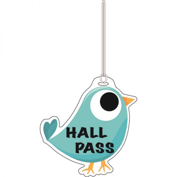 ASHLEY PRODUCTIONS GOLD TWEET HALL PASS ASH10387