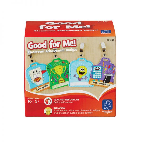 EDUCATIONAL INSIGHTS GOOD FOR ME ACHIEVEMENT BADGES 10PK EI-1256