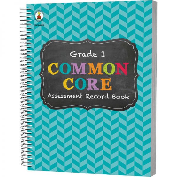CARSON DELLOSA GRADE 1 COMMON CORE ASSESSMENT RECORD BOOK CD-104800
