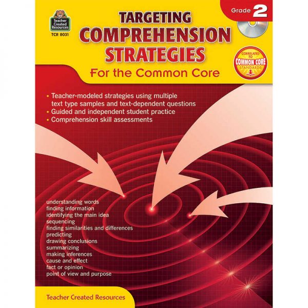 TEACHER CREATED RESOURCES GRADE 2 TARGETING COMPREHENSION STRATEGIES FOR THE COMMON CORE TCR8031