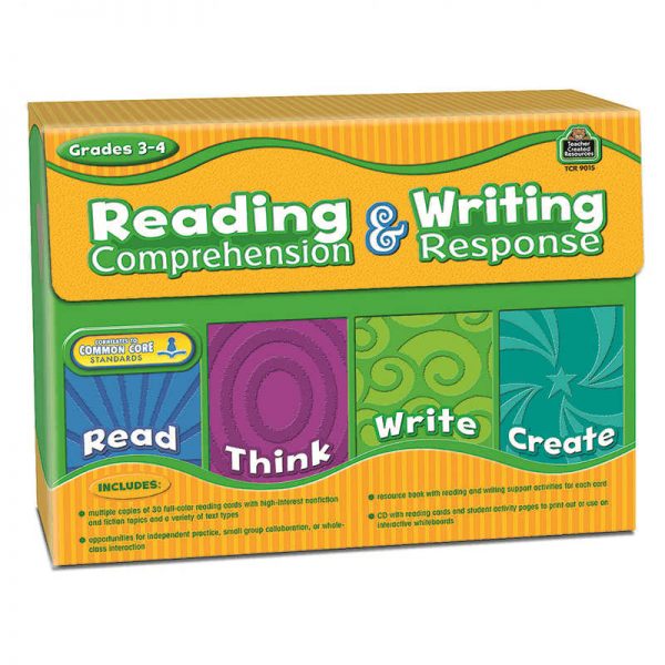 TEACHER CREATED RESOURCES GRADE 3-4 READING COMPREHENSION & WRITING RESPONSE TCR9015