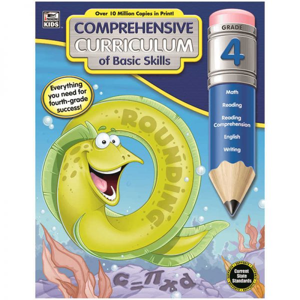 CARSON DELLOSA GRADE 4 COMPREHENSIVE CURRICULUM OF BASIC SKILLS CD-704897