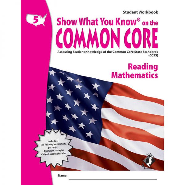 LORENZ CORPORATION / MILLIKEN GRADE 5 STUDENT WORKBOOK READING & MATH SHOW WHAT YOU KNOW ON THE LEPNA3501