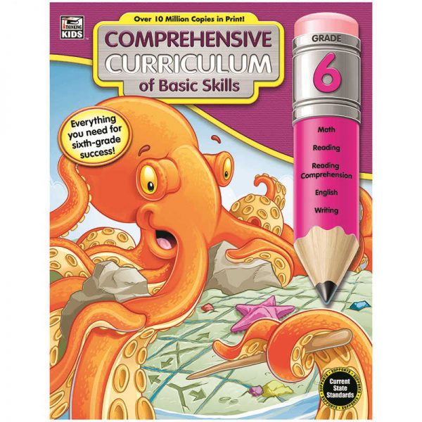 CARSON DELLOSA GRADE 6 COMPREHENSIVE CURRICULUM OF BASIC SKILLS CD-704899