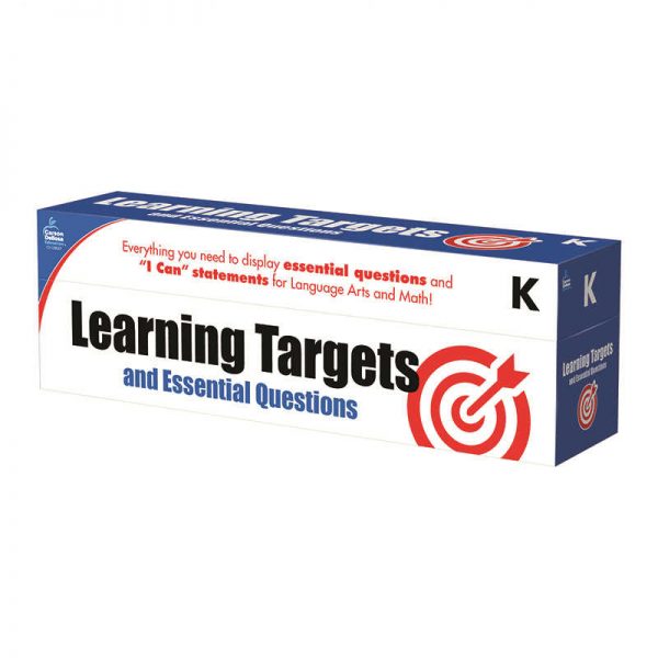 CARSON DELLOSA GRADE K LEARNING TARGETS & ESSENTIAL QUESTIONS CD-158057