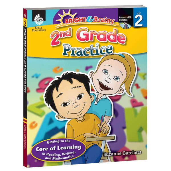 SHELL EDUCATION GRADE LEVEL PRACTICE BOOK & CD GRADE 2 SEP50885
